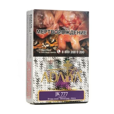 ADALYA JOKER 777 tobacco (ASAI mint) 50 g