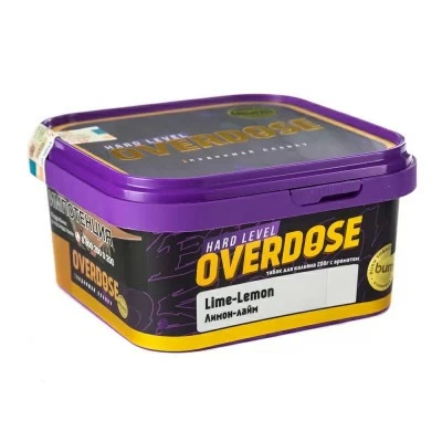 Tobacco Burn Overdose Lime Lemon (lemon lime) 200 g