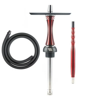 Mine Alpha Hookah Model X Reverse Red Black