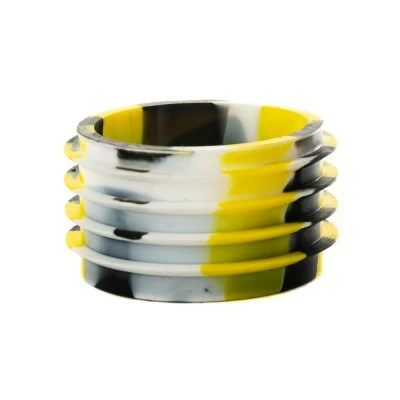 Make Hookah des Glossy Black Black White Lemon