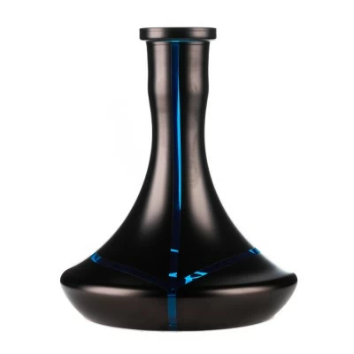 Striped Craft with a black -blue pattern