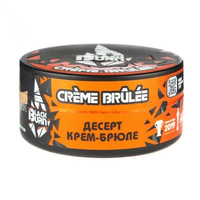 Tobacco Burn Black Creme Brule (dessert cream Bryule) 100 g