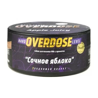 Tobacco Burn Overdose Apple Juicy (juicy apple) 25 g