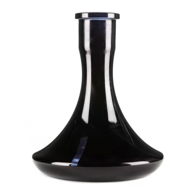 CRAFT flask Black with a transparent strip