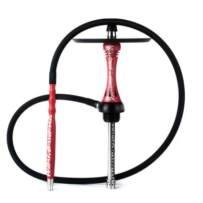 Mine Alpha Hookah Model X Artist Collection Red Matte