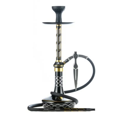 Hookah 7 Star 081 s black gold (mini)