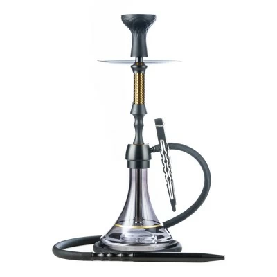 Hookah 7 Star am 611 Black gold (mini) black and gold