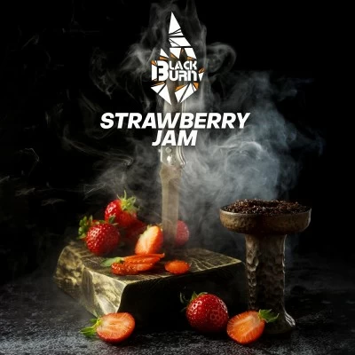 Tobacco Burn Black Strawberry Jam (Strawberry Jam) 25 g