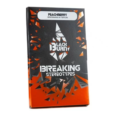 Tobacco Burn Black Peachberry (peach with berries) 100 g