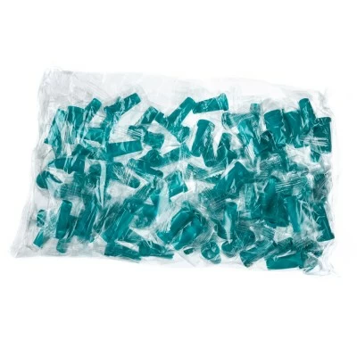 Turquoise mouthpieces (100 pcs) (disposable)